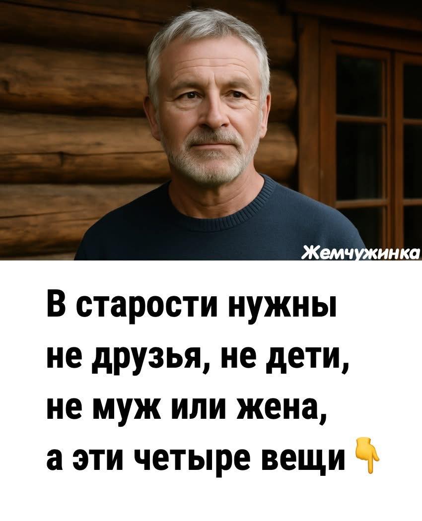 Четыре опоры зрелости: уроки тишины и уюта”